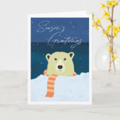 シーズンズグリーティングホリデーカード カード (黄色い花)