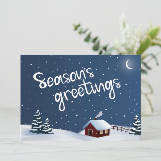 シーズンズグリーティングホリデーカード シーズンカード (スタンド正面)