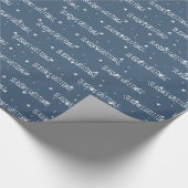 シーズンズグリーティングホワイトスターラッピング紙 ラッピングペーパー (角)