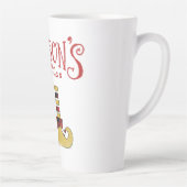 シーズンズグリーティング小妖精や小人シューズ カフェラテマグ (右)