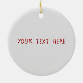 シーズンズグリーティング小妖精や小人シューズ セラミックオーナメント (裏面)