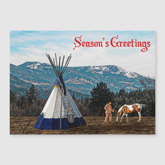 シーズンズグリーティング – Winter Camp (正面)