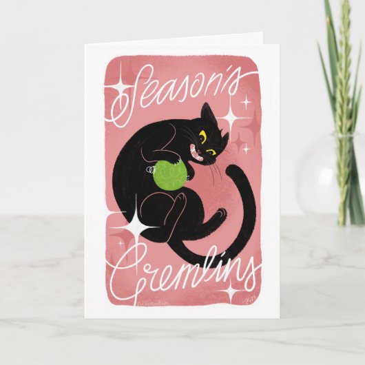 シーズンズグレムリンズホリデーカード シーズンカード (正面)