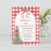 シーズンズトゥーブウ結婚したブライダルシャワー 招待状 (スタンド正面)