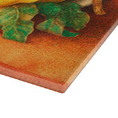 シーズンズフルーツのレモンと白い花 カッティングボード (角)