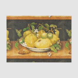 シーズンズフルーツのレモンと白い花 薄葉紙