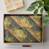 シーズンズフルーツのレモンと白い花 薄葉紙 (ギフト)