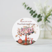 シーズンズフルーツ5感謝祭ディナーパーティー 招待状 (スタンド正面)