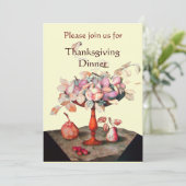 シーズンズフルーツ5感謝祭ディナーパーティー 招待状 (スタンド正面)