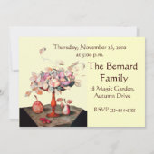 シーズンズフルーツ5感謝祭ディナーパーティー 招待状 (裏面)