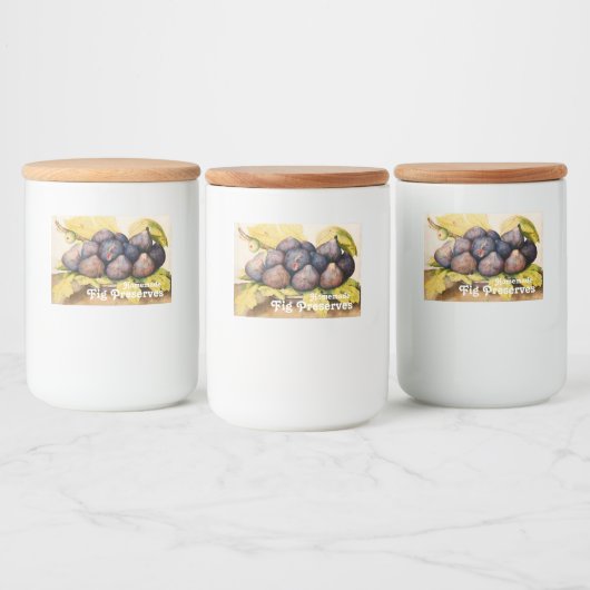 シーズンズフルーツ/イチジクが缶詰を保存 フードラベル (ボトル)