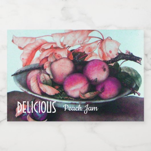 シーズンズフルーツ/桃のジャム フードラベル (シングルラベル)