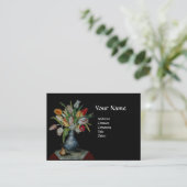 シーズンズフルーツ – TULIPS MONOGRAM白黒 名刺 (スタンド正面)