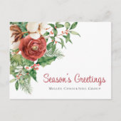 シーズンズホリデー企業のハガキ シーズンポストカード (正面)