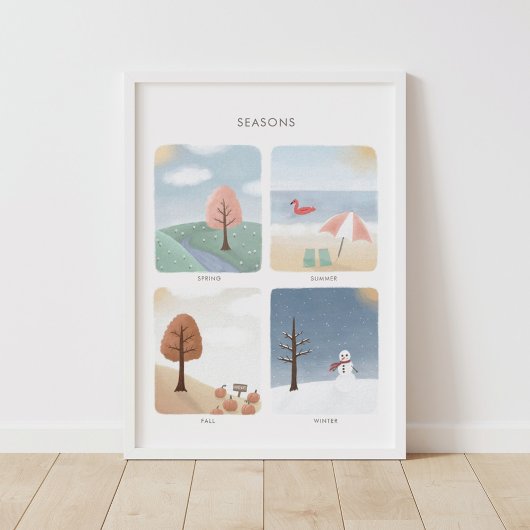 シーズンズ先生ホームスクールクラスルーム ポスター