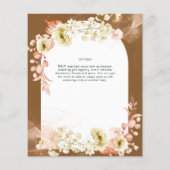 シーズンズ秋土ミックスボホフローラズ (裏面)