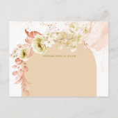 シーズンズ秋土結婚棒フローラの救DATE ポストカード (裏面)