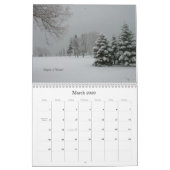 «シーズンズ» -四季の写真- カレンダー (3月 2026)