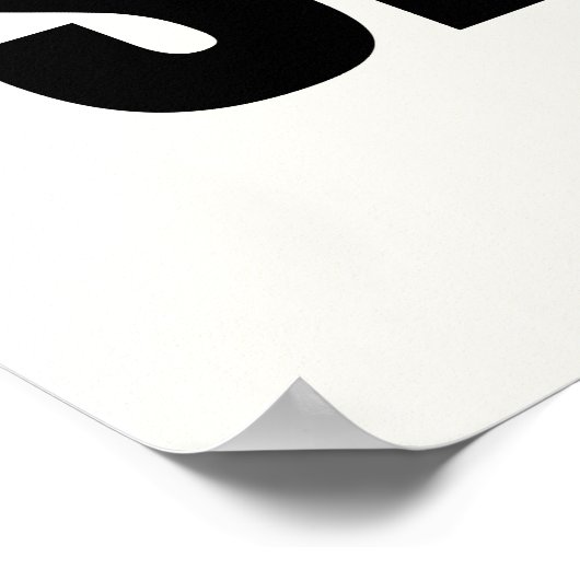 シーズンセールの終わりサイン、エステモダンティックブティック ポスター (角)