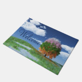 シーズンツリーの形式 ドアマット (アングル)