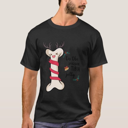 シーズンティビアクリスすてきマスの物理的なther tシャツ (正面)