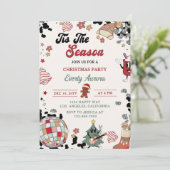 シーズンディスコボールクリスマスパーティー 招待状 (スタンド正面)