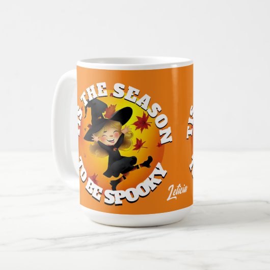 シーズンハッピーウィッチ コーヒーマグカップ (正面左)