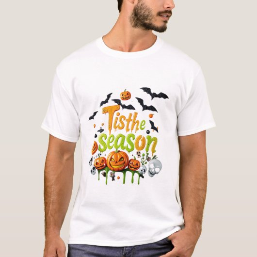 シーズンハロウィンシャツ Tシャツ (正面)