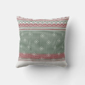 シーズンハンデルメシア編みフェイクセーター クッション (裏面)