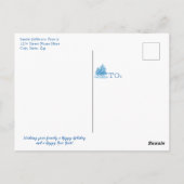 シーズンパインタリークリスマスツリー葉書 ポストカード (裏面)