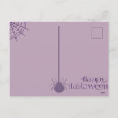 『シーズンパープルハロウィーンの魔女だ シーズンポストカード (裏面)