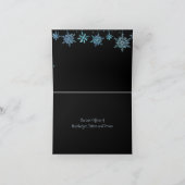 シーズンビジネスの温かい願い シーズンカード (内部)