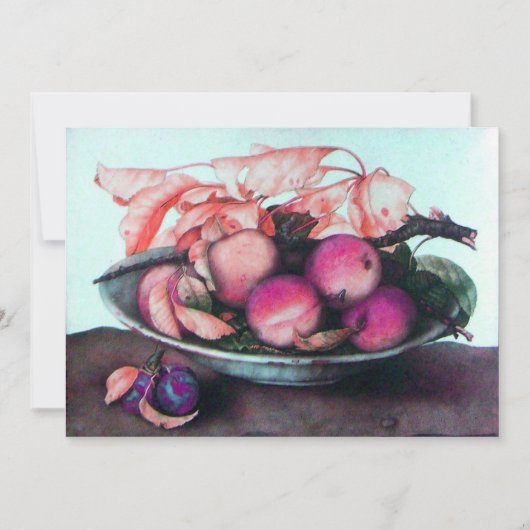 シーズンフルーツ2，ピンク，ブルー，ブラック 案内状 (正面)