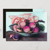 シーズンフルーツ2，ピンク，ブルー，ブラック 案内状 (正面/裏面)