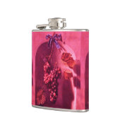 シーズンフルーツ，繁栄/ブドウ，ブドウつる植物，ピンク フラスク (左)