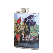シーズンフルーツ/赤い白いブドウと梨 フラスク (左)
