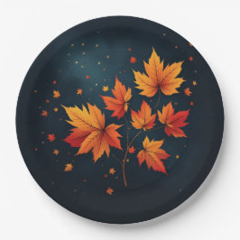 シーズンブルーオータムフェスティバル離れ ペーパープレート