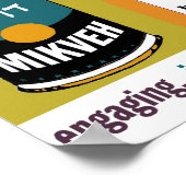 シーズンプリント14インチx 22インチ ポスター (角)