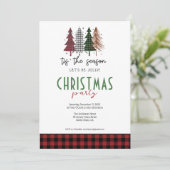 シーズンプレイドツリーズクリスマスパーティー 招待状 (スタンド正面)