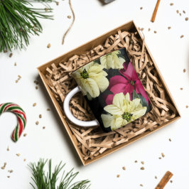 シーズンホリデーズポインセティアスフローラ コーヒーマグカップ