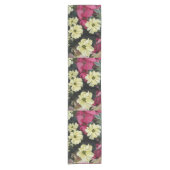 シーズンホリデーズポインセティアスフローラ ショートテーブルランナー (正面)