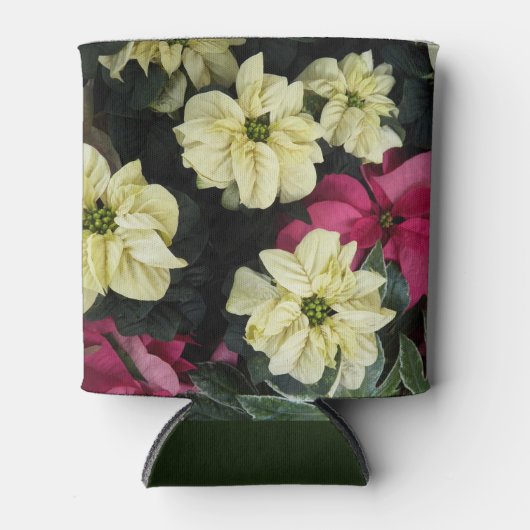 シーズンホリデーズポインセティアスフローラ 缶クーラー (正面)