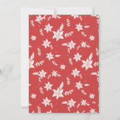 シーズンホリデーファミリー懇親会クリスマスパーティー 招待状 (裏面)