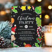 シーズンホリデーファミリー懇親会クリスマスパーティー 招待状