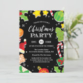 シーズンホリデーファミリー懇親会クリスマスパーティー 招待状 (スタンド正面)