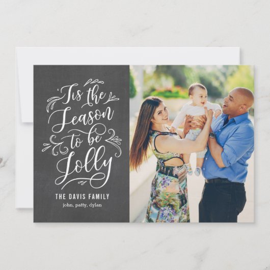 シーズンホリデーフォトカード シーズンカード (正面)