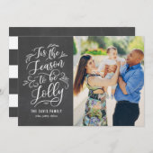 シーズンホリデーフォトカード シーズンカード (正面/裏面)