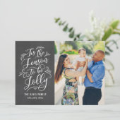 シーズンホリデーフォトカード シーズンカード (スタンド正面)