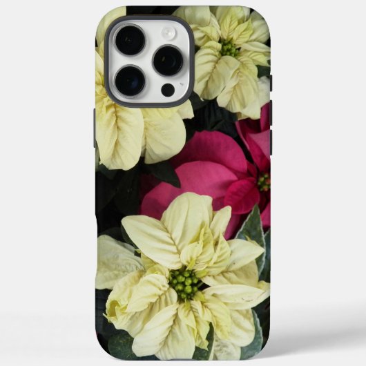 シーズンホリデーポインセティアスフローラ Case-Mate iPhoneケース (裏面)