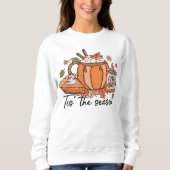 シーズンマグカップ、秋シーズンギフト スウェットシャツ (正面)